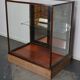 Mahogany counter window late nineteenth century
