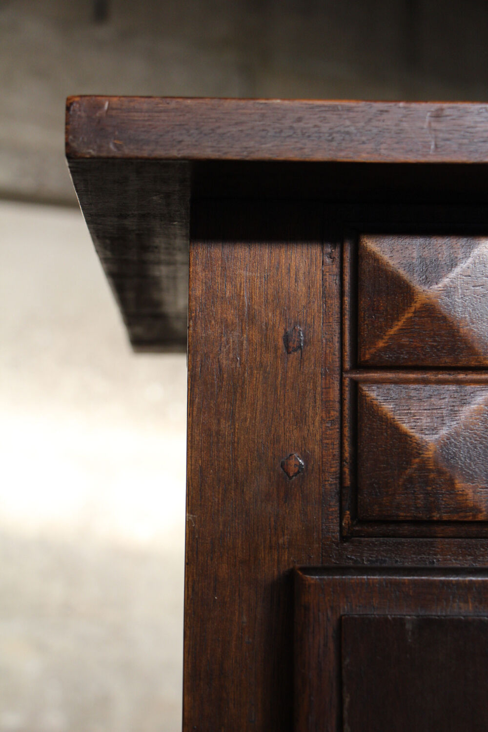 Solid oak wardrobe 1940