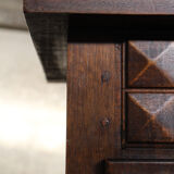 Solid oak wardrobe 1940