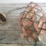 Hanging lamp with stamps