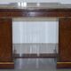Gillow Library Desk in Burr Amboyna with Brass Gallery, circa 1852-1857