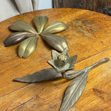 Cendrier fleur en bronze 