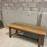 Large dining table in elm - chic country style