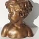 Bust child plaster Dalou