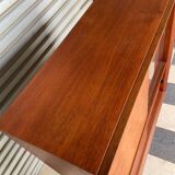 Scandinavian design teak showcase buffet