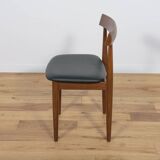Mid-Century Teak Dining Table & Chairs by Hans Olsen for Frem Røjle, 1960s, Set of 5