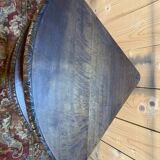 Small corner shelf in walnut