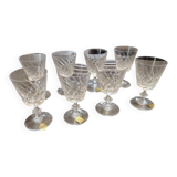 Vannes le Châtel crystal glasses