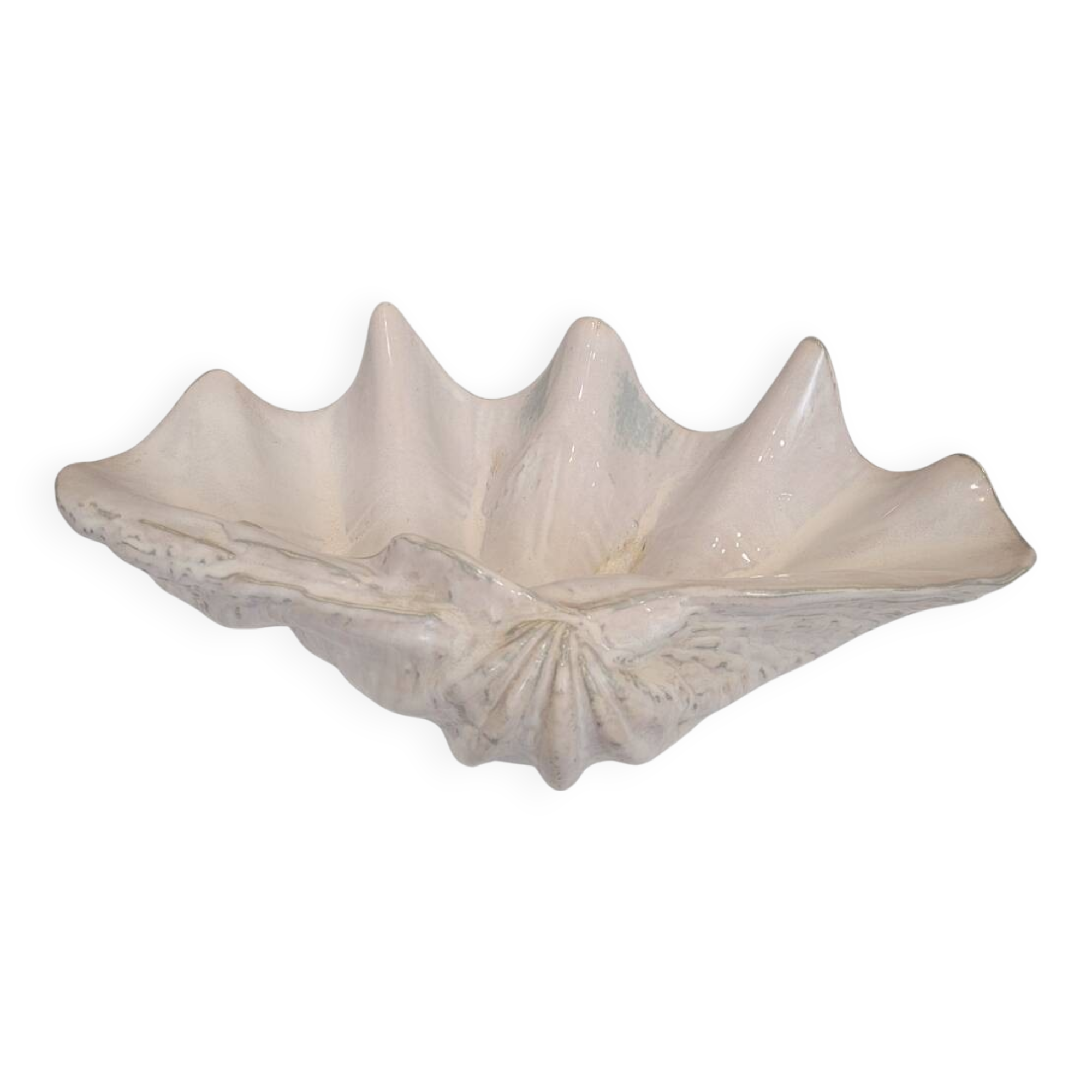 Center of table “Venera” or “Tridacna”, ceramic glass, 70's - Valencia, Spain