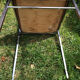 Chaises skaï et chrome