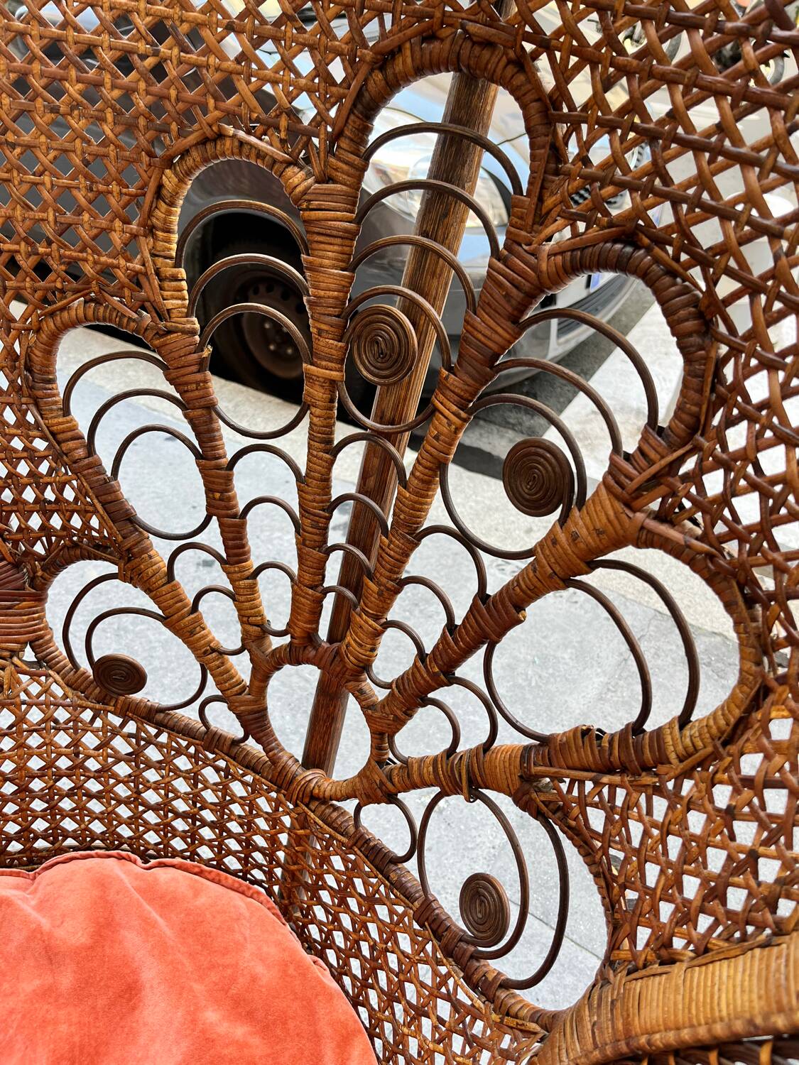 “Emmanuelle” rattan armchair, 1970