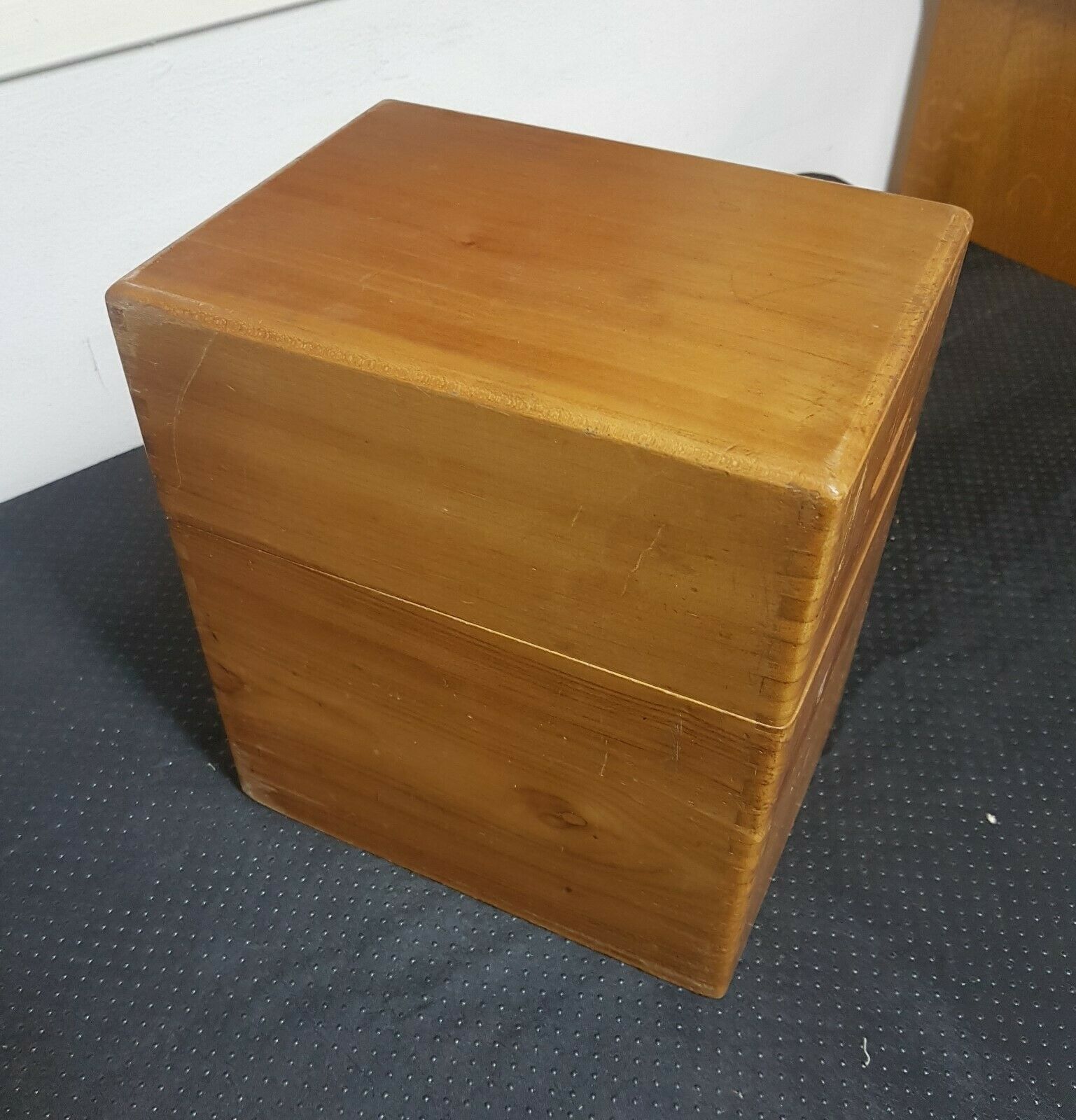 Wooden storage box
