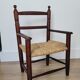 Chaise enfant bois et paille