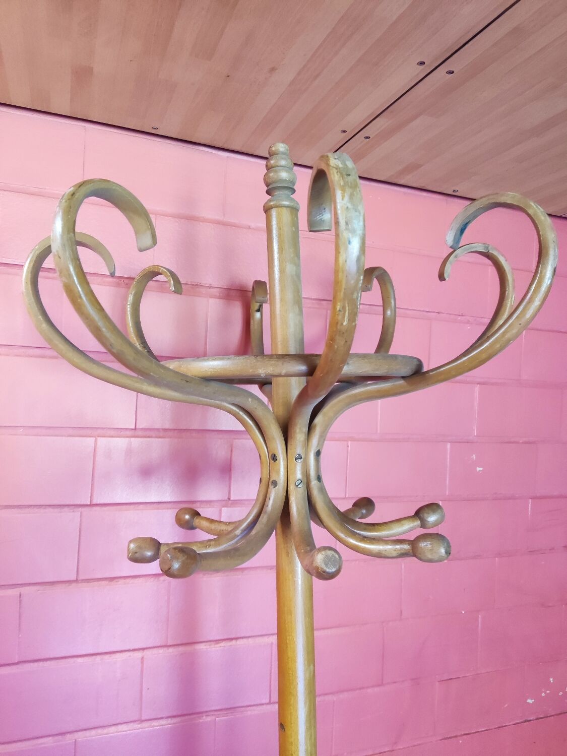 Coat rack parrot vintage year 60