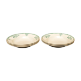 Set of 6 ceramic plates St-Amand
