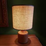 VINTAGE WOODEN TABLE LAMP