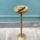 Brass pedestal ashtray, 1950