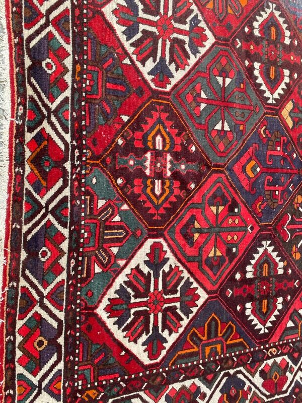 Vintage Persian rug Bakhtiar 214x320 cm