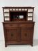 20th century natural wood kitchen spice rack