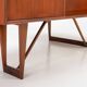 Freestanding Boomerang Writing Desk by Peter Løvig Nielsen for Løvig, 1960s