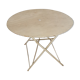 Old garden table