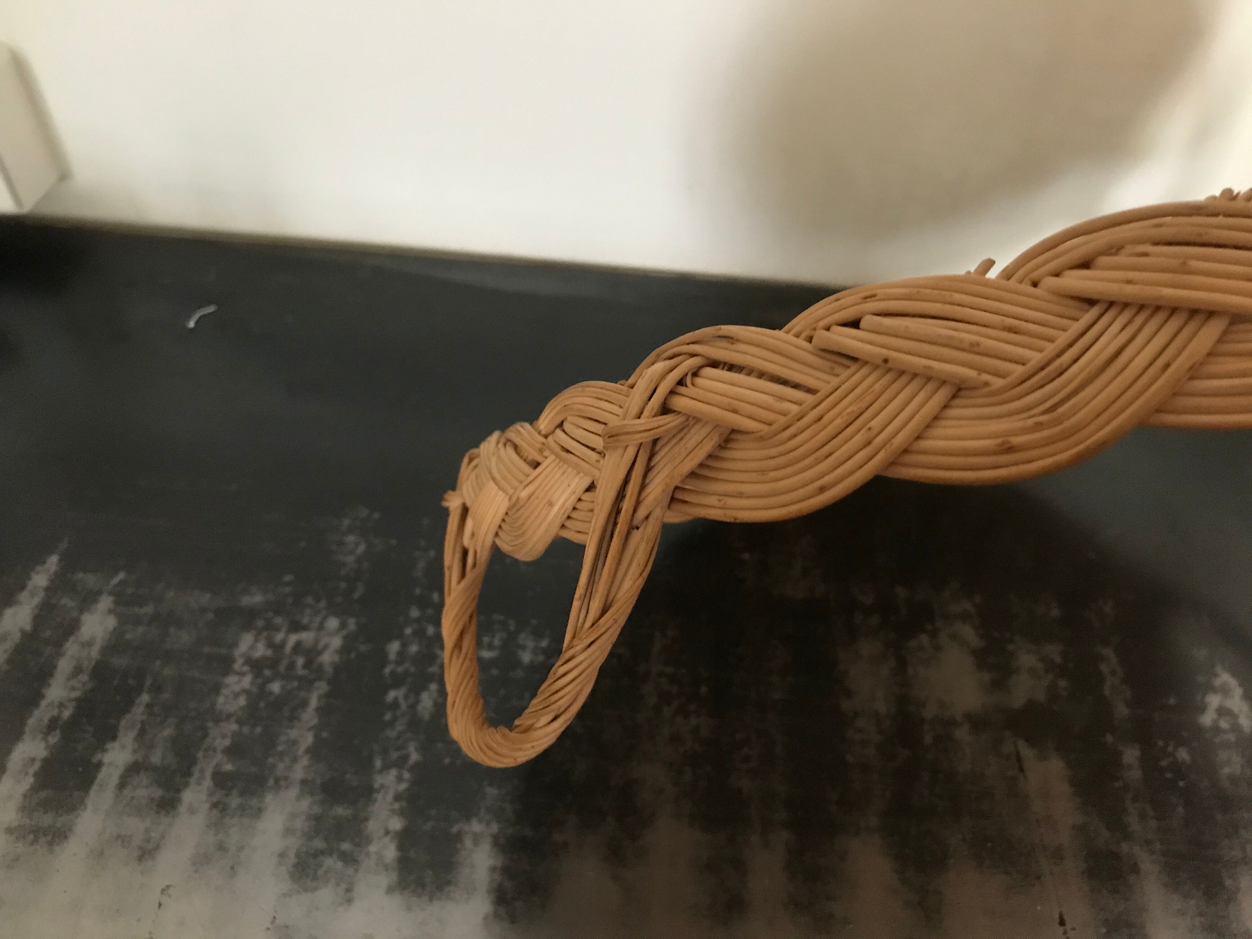 Wicker cheese platter