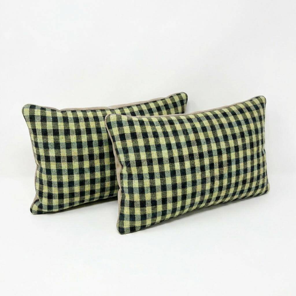 Set of 2 vintage kilim cushion covers 41x61 cm