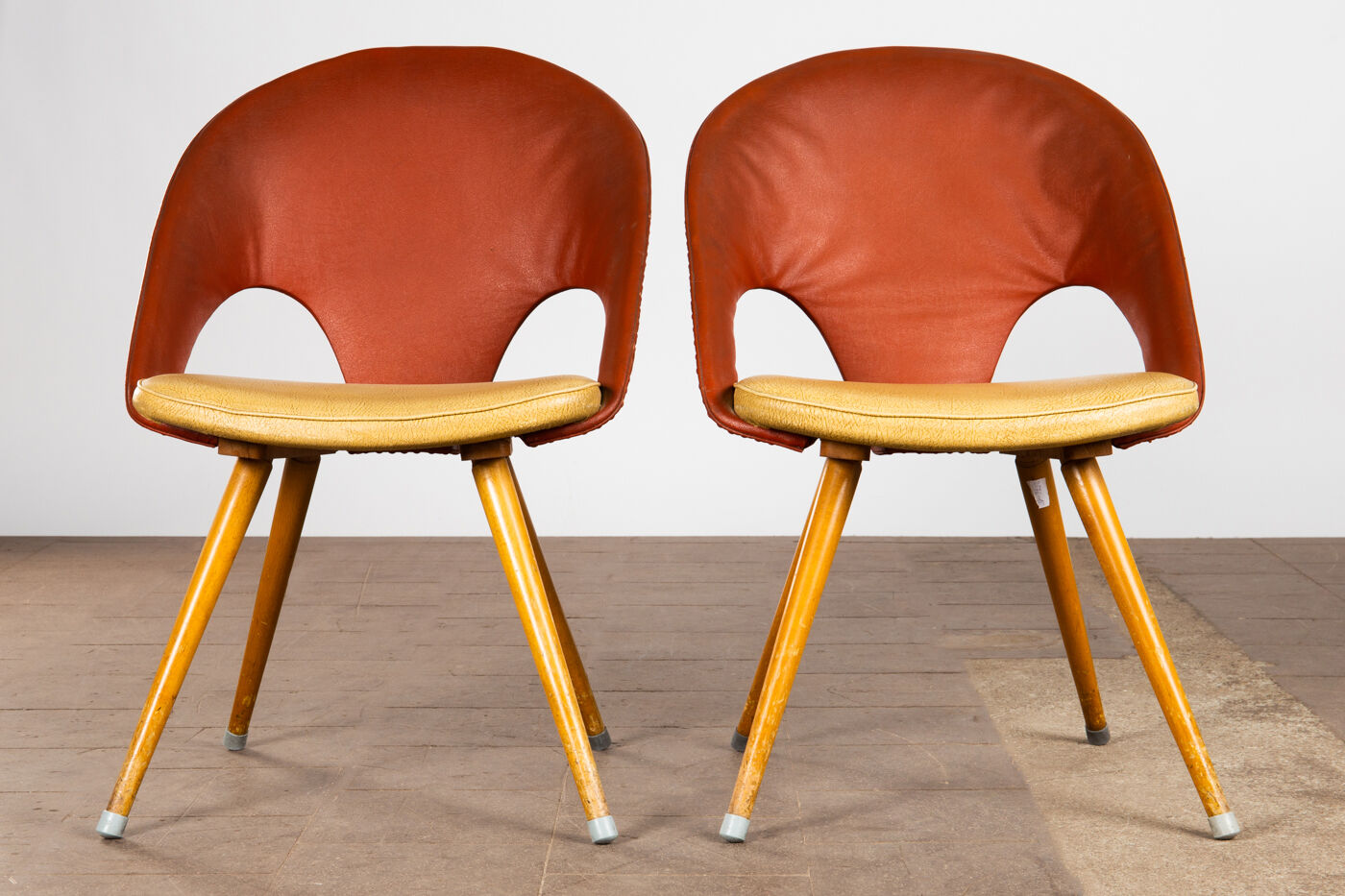Eddie Harlis for Thonet, two chairs, 50