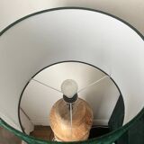 Lampe en bois de manguier