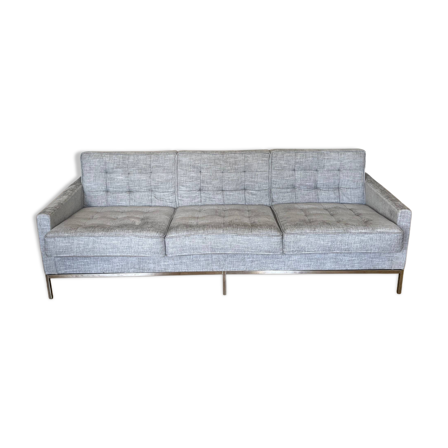 Reissue of the Florence Knoll sofa (mid-century modern style)