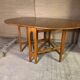 Teak flap table Scandinavian style