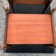 Duo of vintage Scandinavian teak bedside tables with 1 drawer.