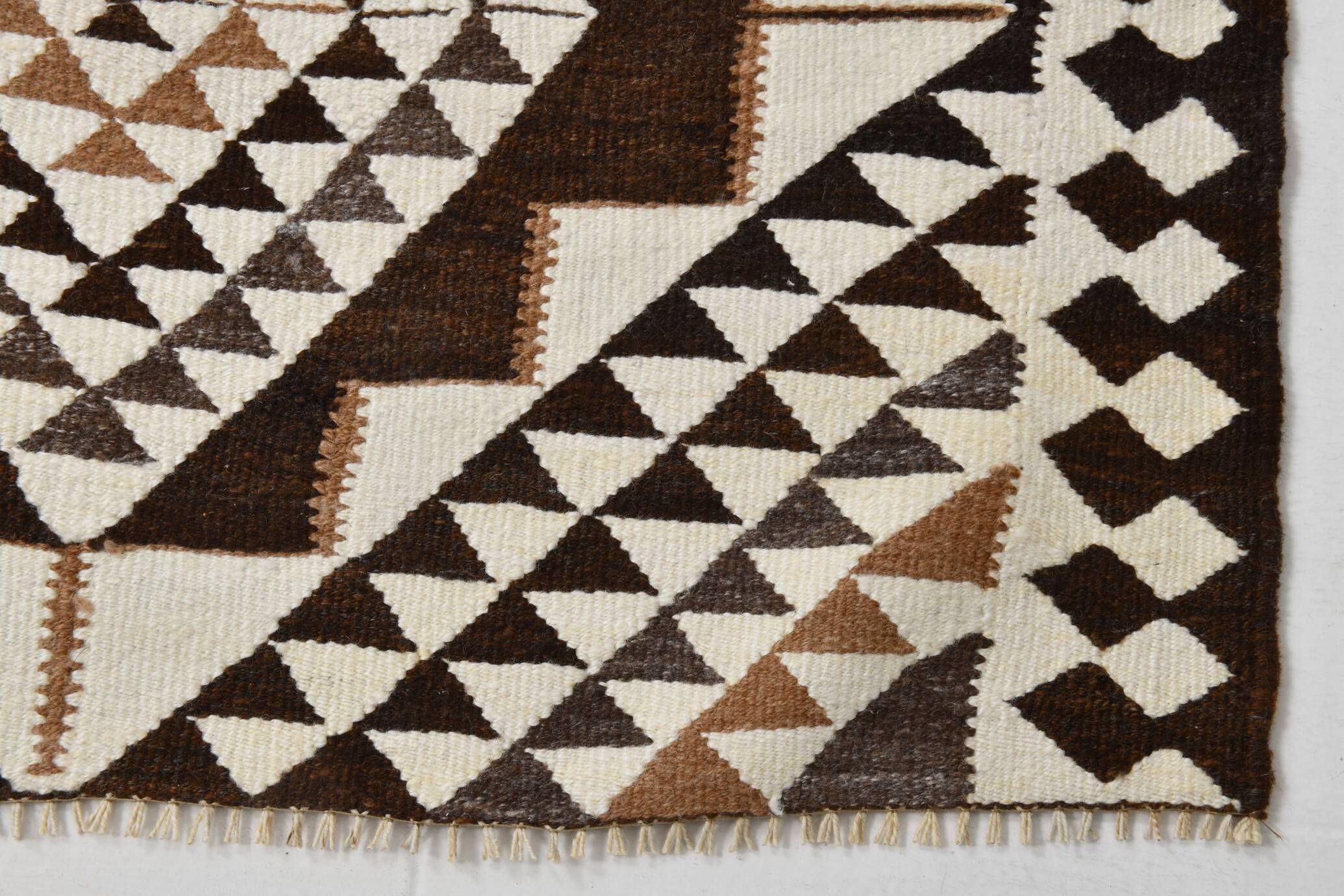 3x11 Dark Brown Vintage Kilim Runner Rug, Rugs For Bohemian Hallway, 97x324