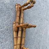 Portemanteau mural en bois ancien