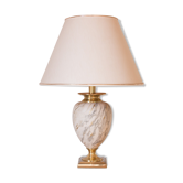 Lampe marbre et or