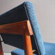 Ensemble de 5 chaises des années 60