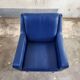 Vintage Blue Skaï Armchair — 1960s Design
