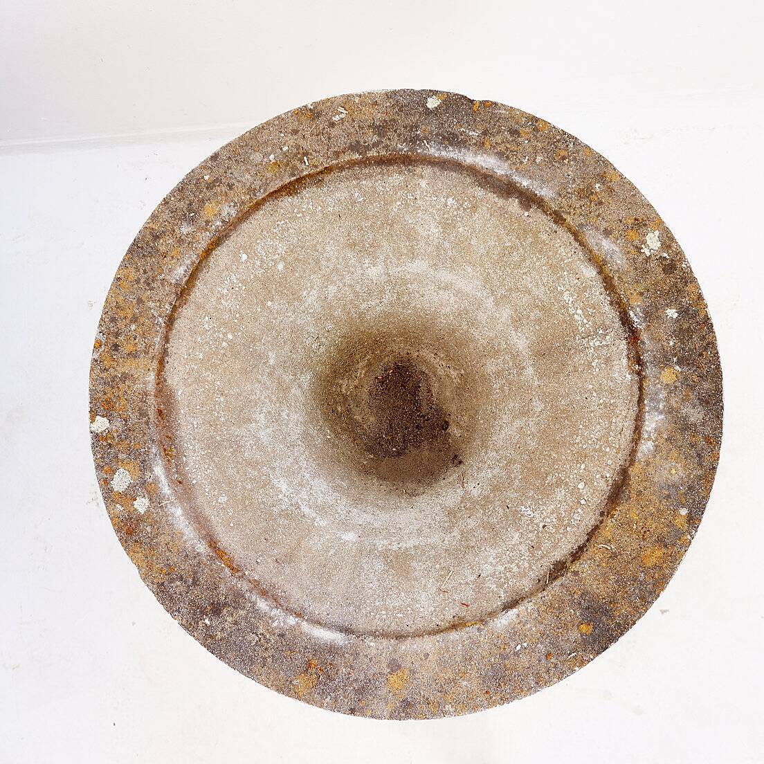 Mid-Century Style Outdoor Stone Planter