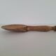 Vintage wooden butter spoon