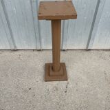 Antique wooden column