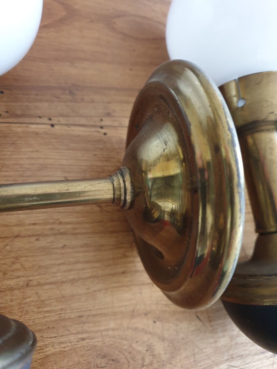 Pair of antique wall lamps