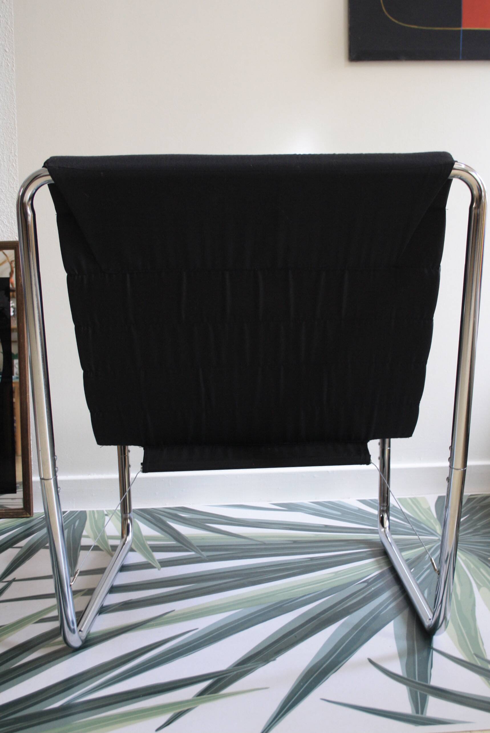 Fauteuil suspendu assise boudins