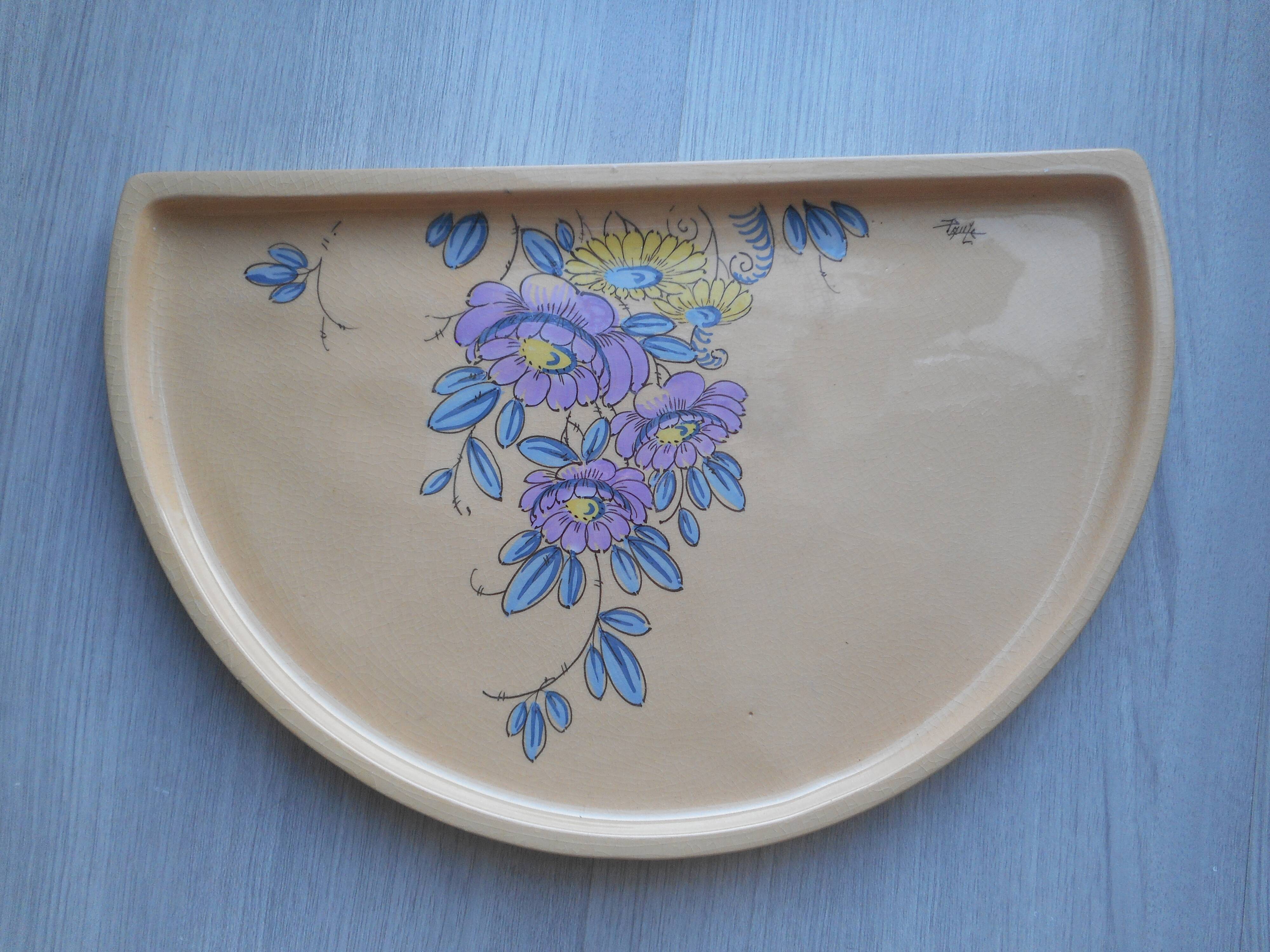 Art Deco coffee service signed Paule Douau for Cazalas