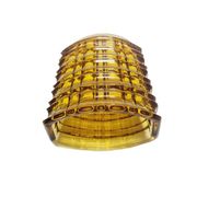 New Look Optical Vase by Jan Sylwester Drost for Ząbkowice Glassworks, 1970s