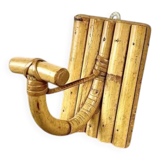 Bamboo coat hook