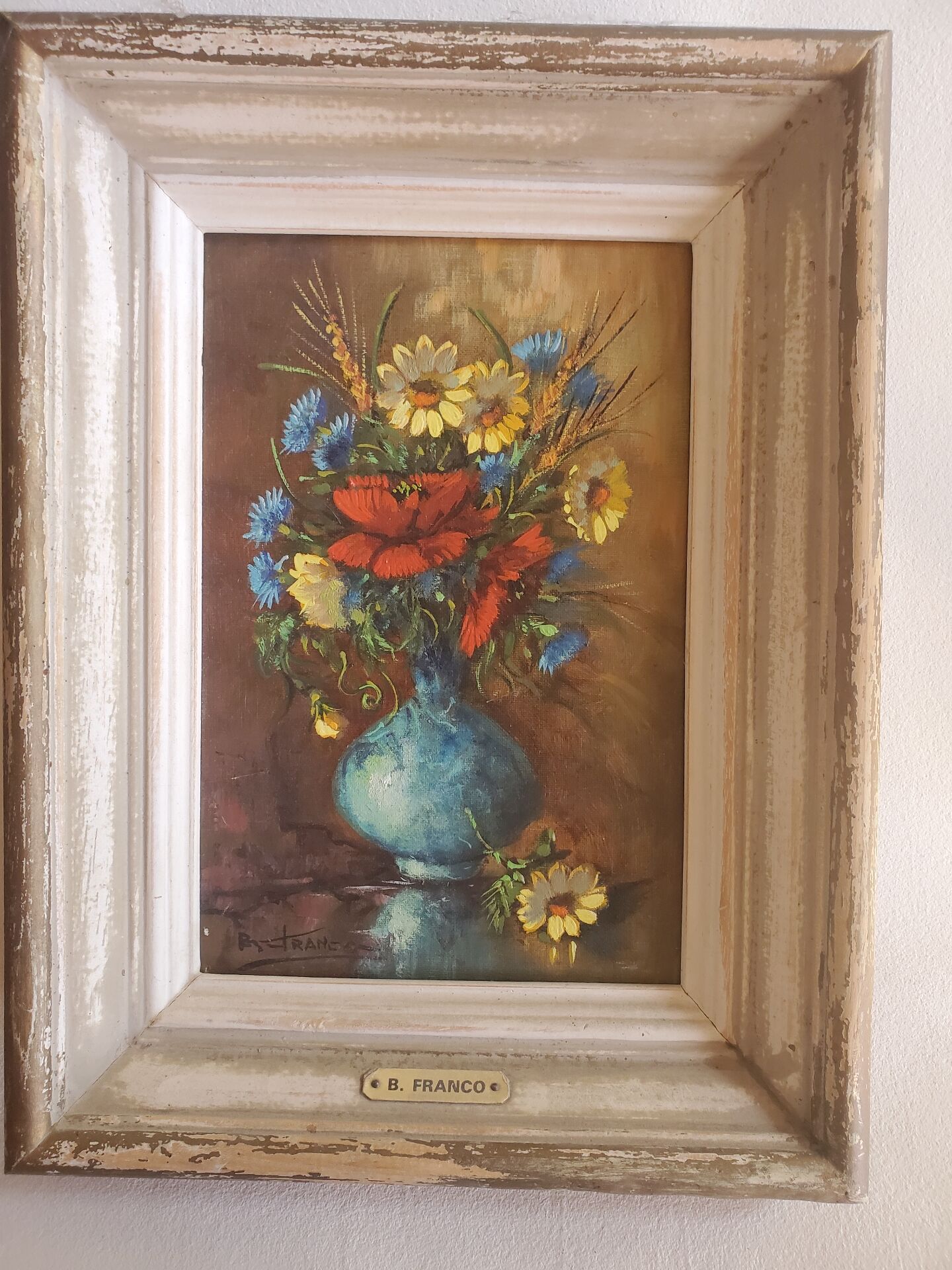 Oil painting by B. Franco