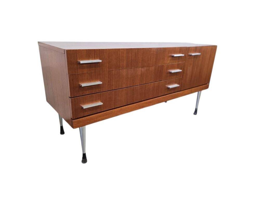 Vintage wooden lowboard / TV unit / low furniture
