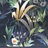 Chest in denim blue with seat top