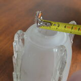 Tulip art deco opalescent glass by EJC Ezan model stalactites