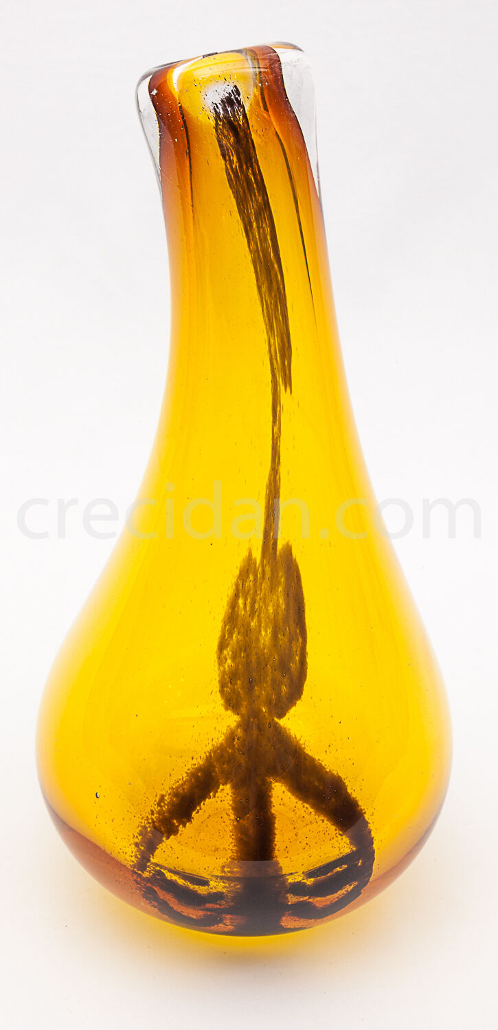 Yellow Murano Vase